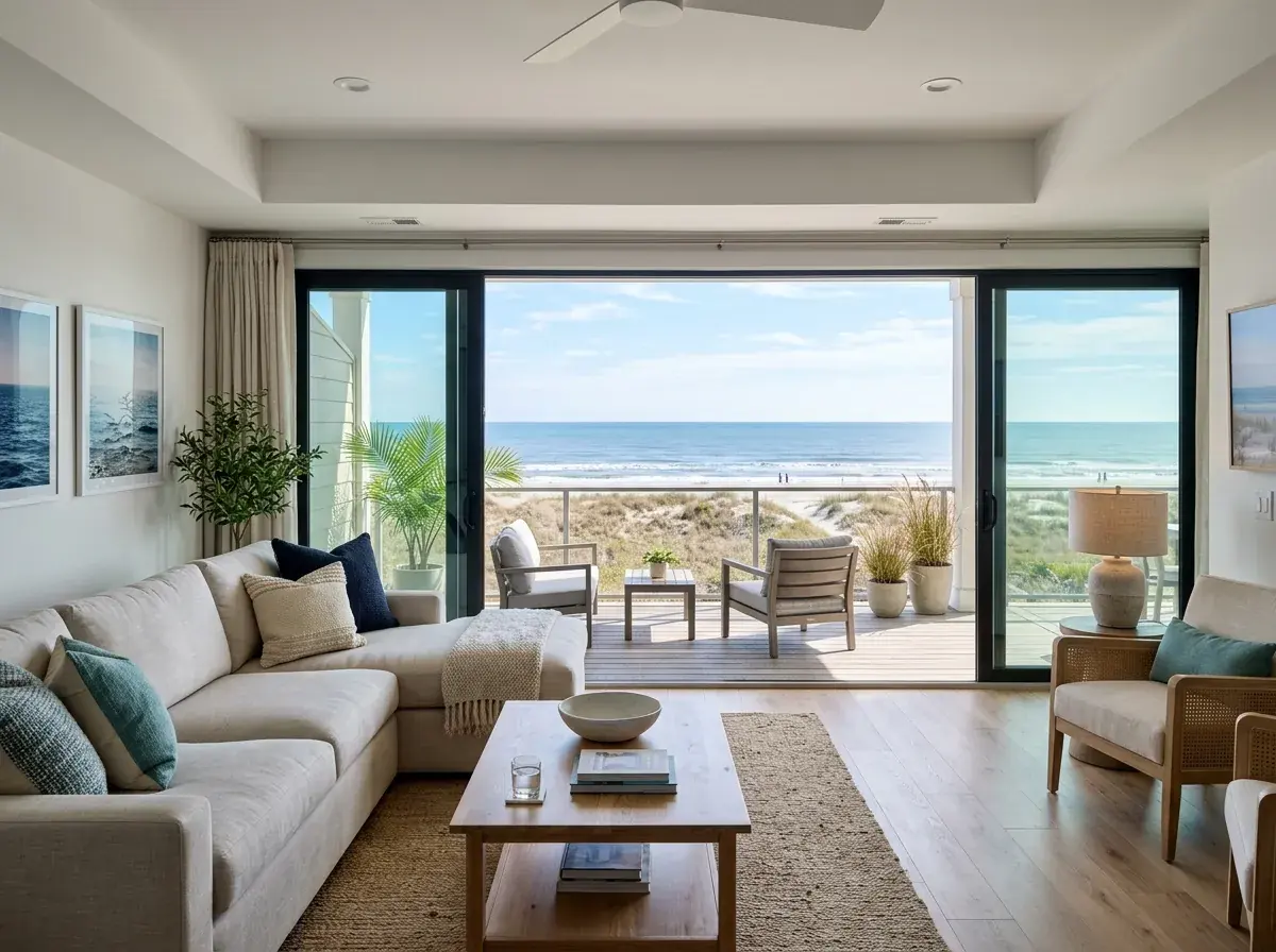 Popcorn ceiling removal in a Charleston, SC condo unit